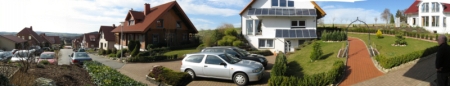 Am Ende der Sackgasse - eigener Parkplatz vor dem Haus